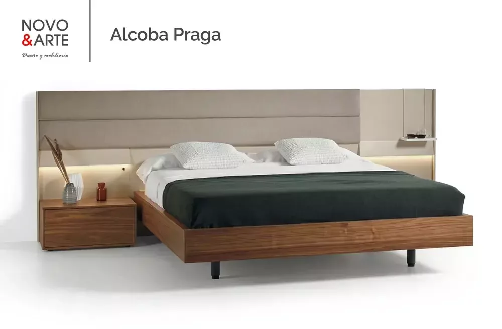 Cama y alcoba Praga